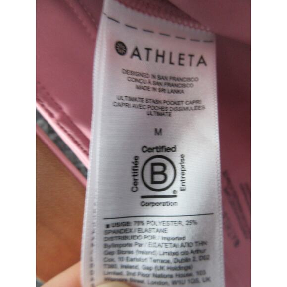 NWT Athleta Ultimate Stash Pocket Capri Women’s Size Medium - Picture 11 of 12